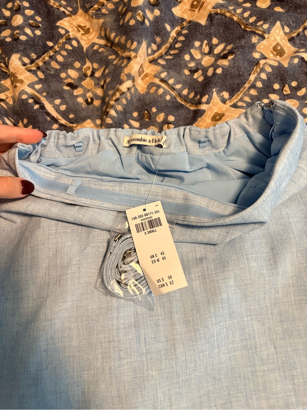 Abercrombie strapless top XS - Picture 4 of 9